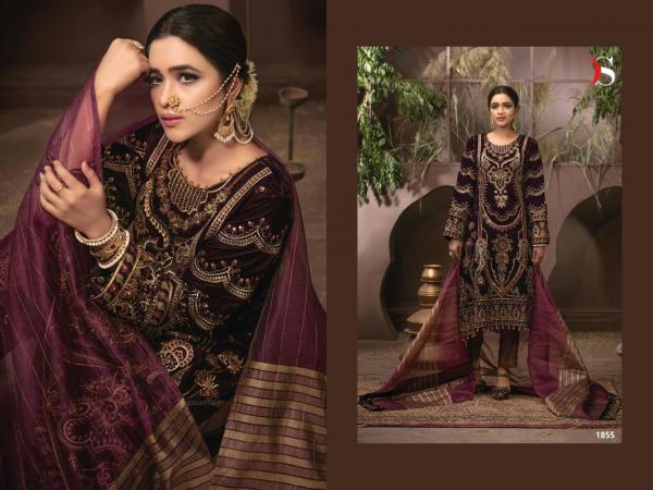 Deepsy Rangrasiya 22 Nx Velvet Designer Pakistani Salwar Suits